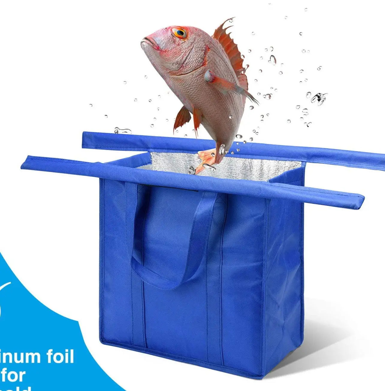 4Pcs/set Supermarket Shopping Storage Bags Foldable Cart Trolley Reusable Eco-Friendly Grocery Shop Handbag Nonwovens Tote Bag