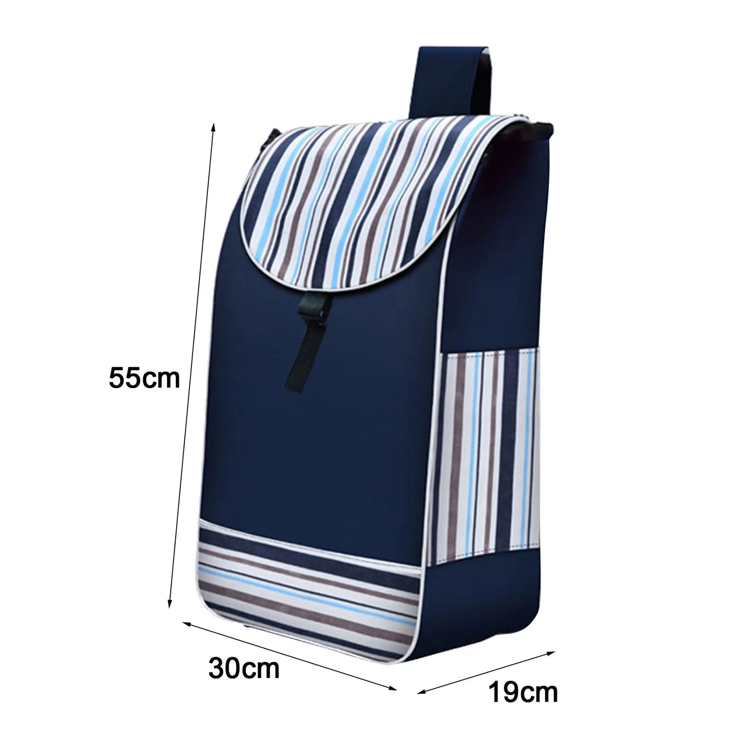 Shopping Cart Replacement Bag Handtruck Bag Portable Reusable Waterproof Grocery Cart Bag Trolley Bag for Household Kitchen