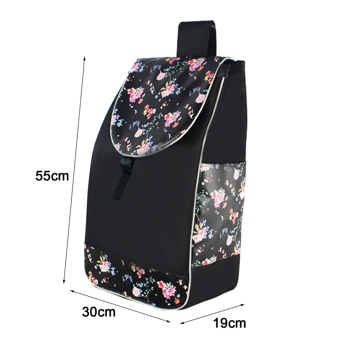 Shopping Cart Replacement Bag Handtruck Bag Portable Reusable Waterproof Grocery Cart Bag Trolley Bag for Household Kitchen