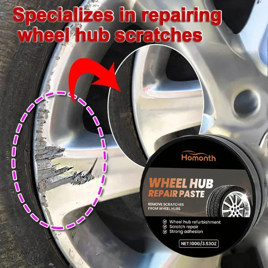 Wheel hub Scratch Repair wax - Automobile tire detail repair and deep conditioning, hot selling
