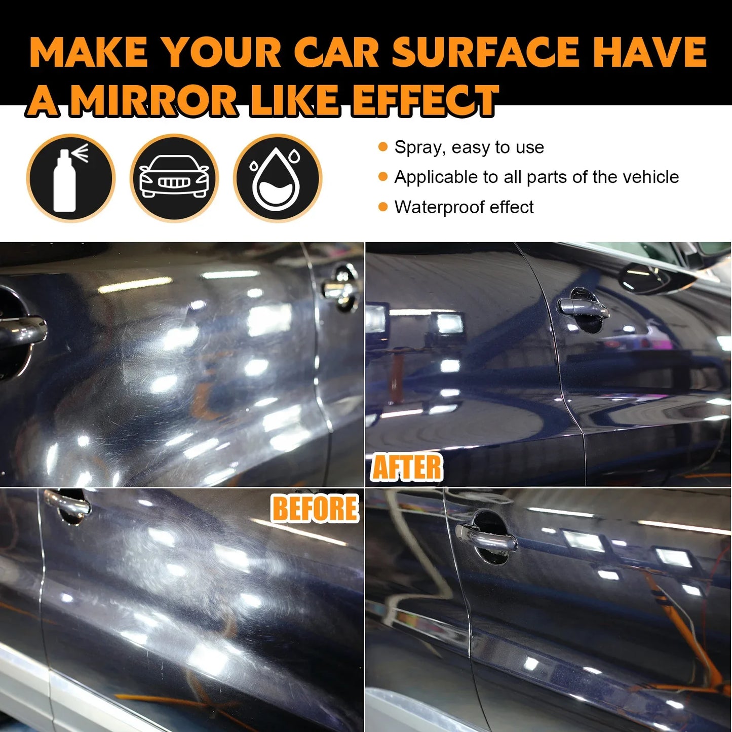 Ceramic Paint Sealant Automobile Maintenance Beauty Cleaning Decontamination Dustproof Brightening Agent