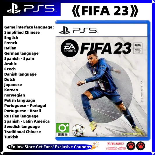 Sony Playstation5 FIFA2023 Brand new Genuine Licensed Game CD PS5 Playstation 5 Game Playstation5 FIFA2023 Games Ps5