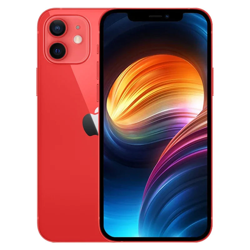 Original Apple iPhone 12 6.1" XDR OLED Unlocked RAM 4GB ROM 64/128/256GB A14 IOS Face ID NFC Original 5G iPhone12