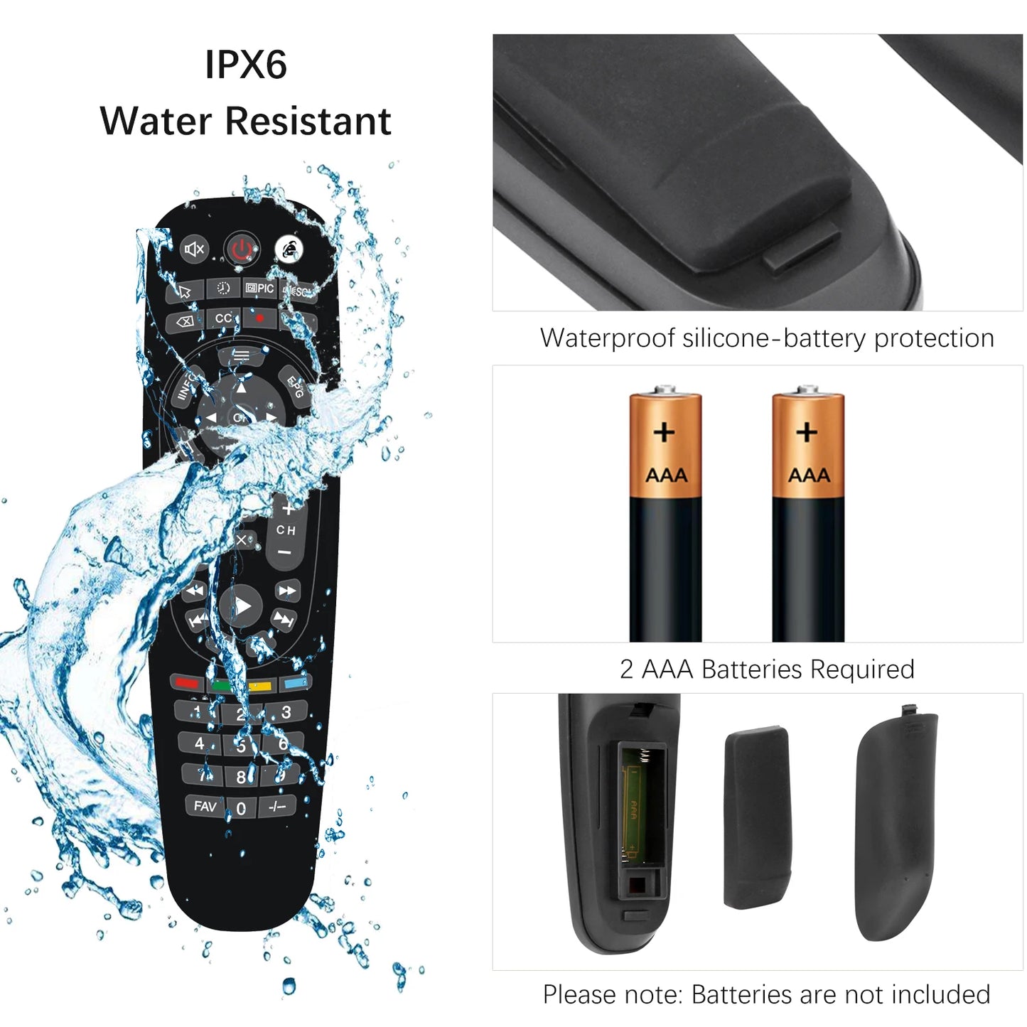 Soulaca 55-inch Waterproof Smart Android Outdoor TV 2000nits Full Sun TV 4K Dolby Atmos HDR 10 Weatherproof Television Support