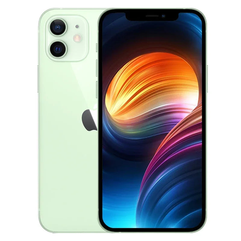 Original Apple iPhone 12 6.1" XDR OLED Unlocked RAM 4GB ROM 64/128/256GB A14 IOS Face ID NFC Original 5G iPhone12