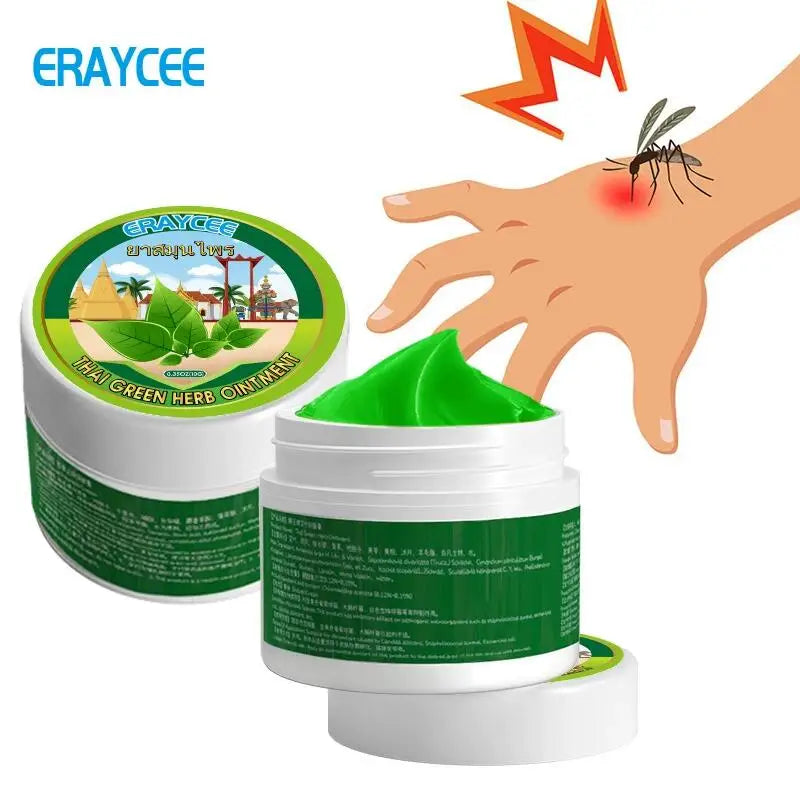 Mint Ointment Relieve Dry and Itchy Skin Cooling Cream Prevent Insect Bites Skin Redness and Swelling Treatment  Body Care 10g