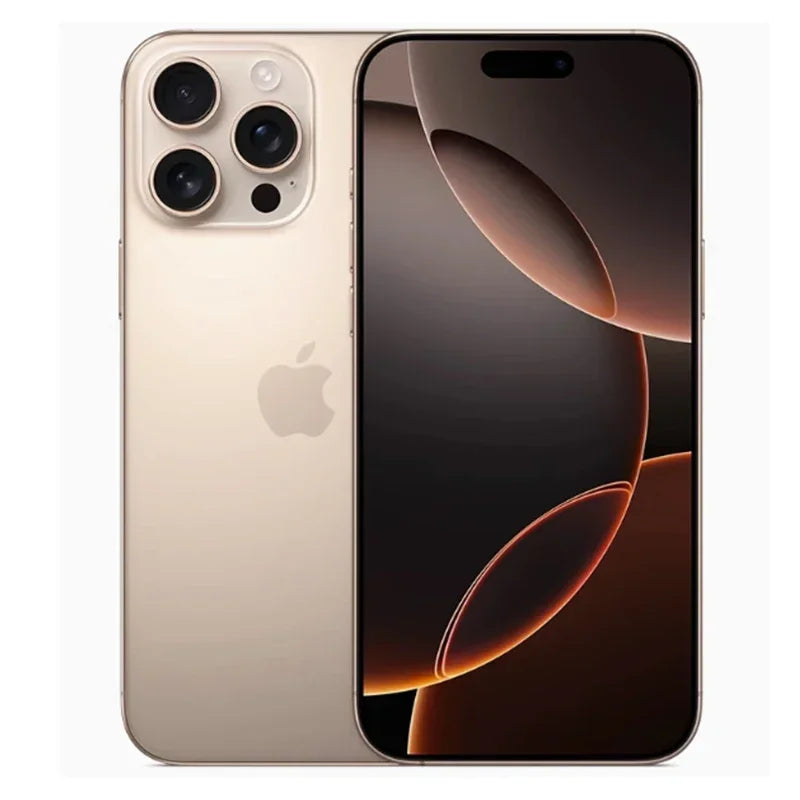 Apple iPhone 16 Pro 6.3" Dual SIM Card Cell Phone Retina XDR OLED Face ID A18Pro 128GB/256/512GB/1T Unlocked 5G Smartphone