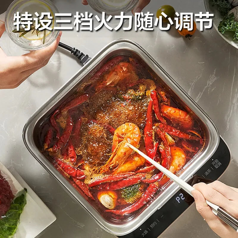 Supor electric steamer household three-layer stew pot stainless steel multi-functional breakfast machine new model