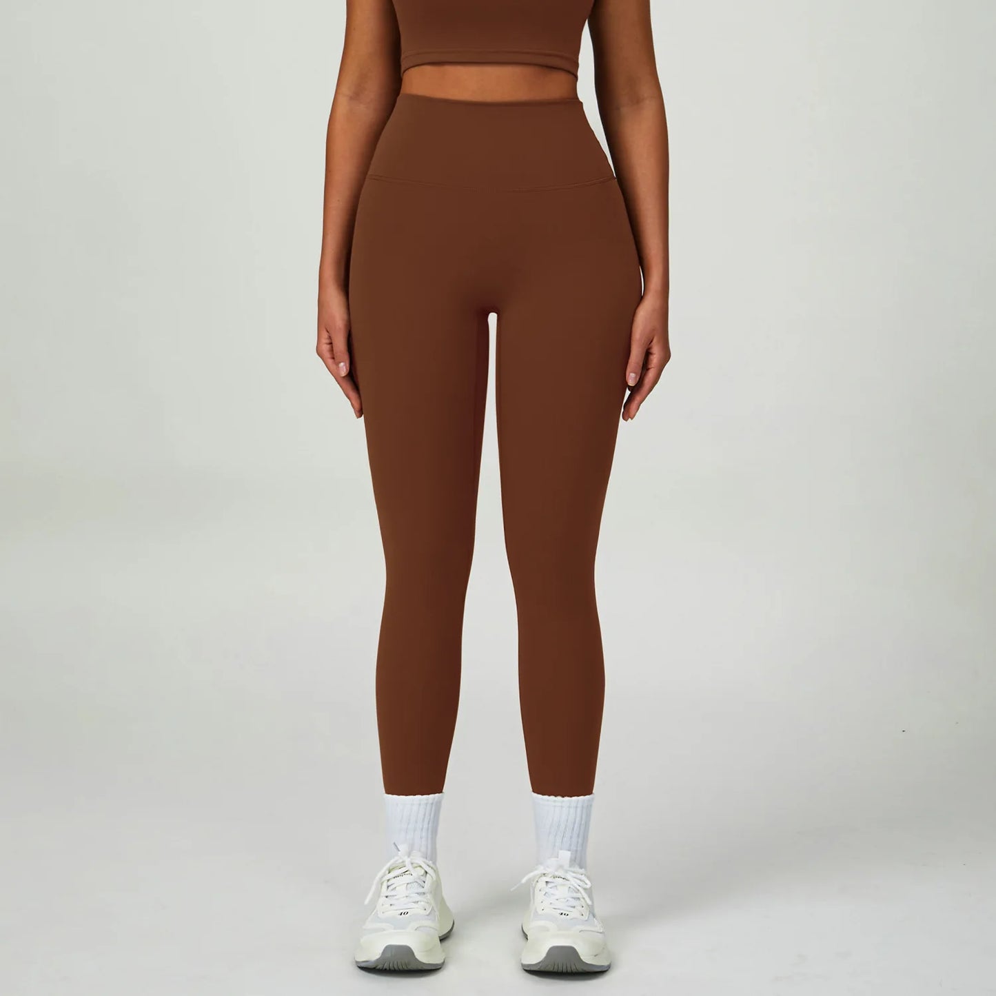 Women Sport Fitness Leggings High Waist Elastic Sports Legging Sexy Solid Training Yoga Pants Female Running Training Trousers