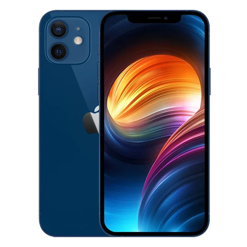Original Apple iPhone 12 6.1" XDR OLED Unlocked RAM 4GB ROM 64/128/256GB A14 IOS Face ID NFC Original 5G iPhone12