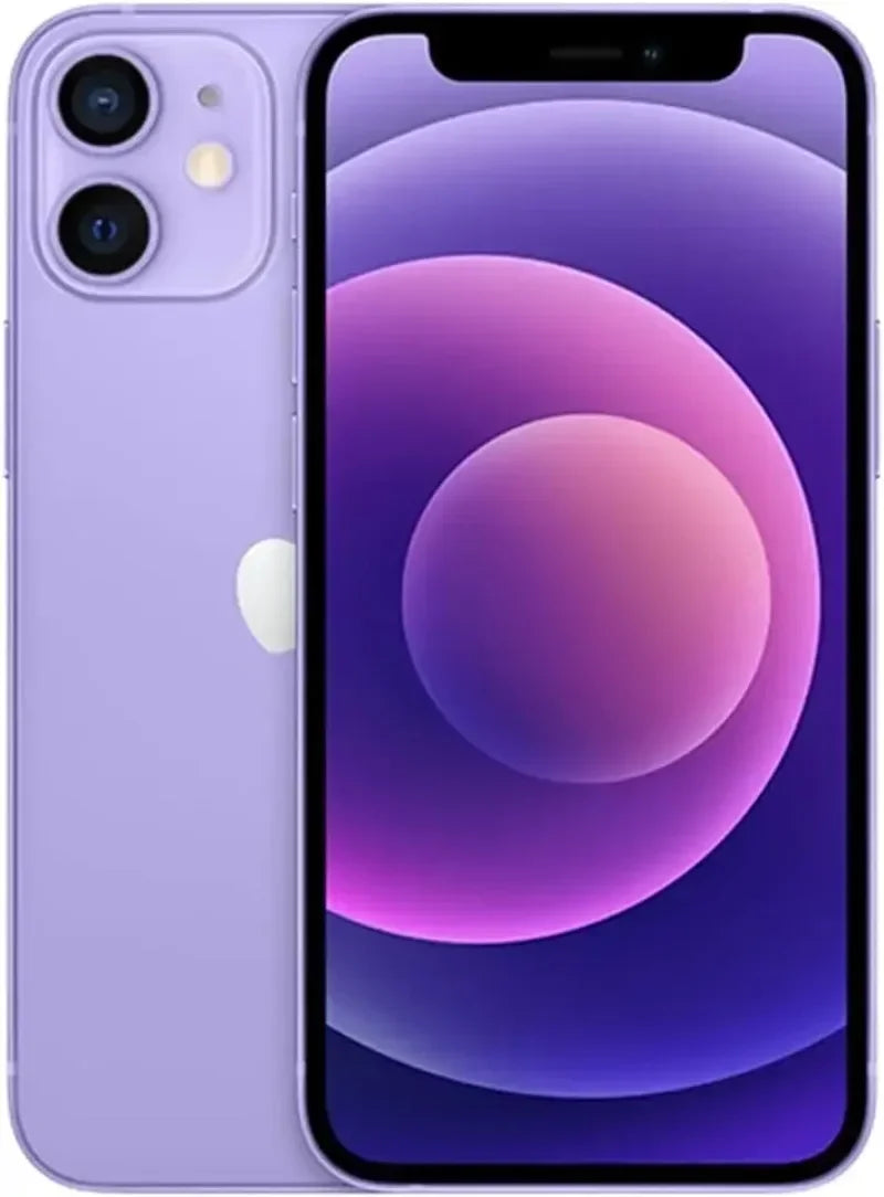 Unlocked Original Apple iPhone 12 mini 4GB RAM 64/128/256GB ROM IOS A14 Bionic Hexa Core 5.4'' Dual 12MP 5G Cell phone 98% New