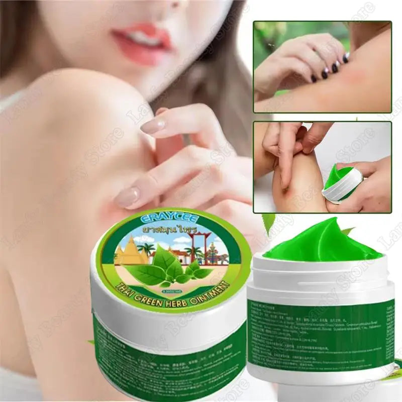 Mint Ointment Relieve Dry and Itchy Skin Cooling Cream Prevent Insect Bites Skin Redness and Swelling Treatment  Body Care 10g