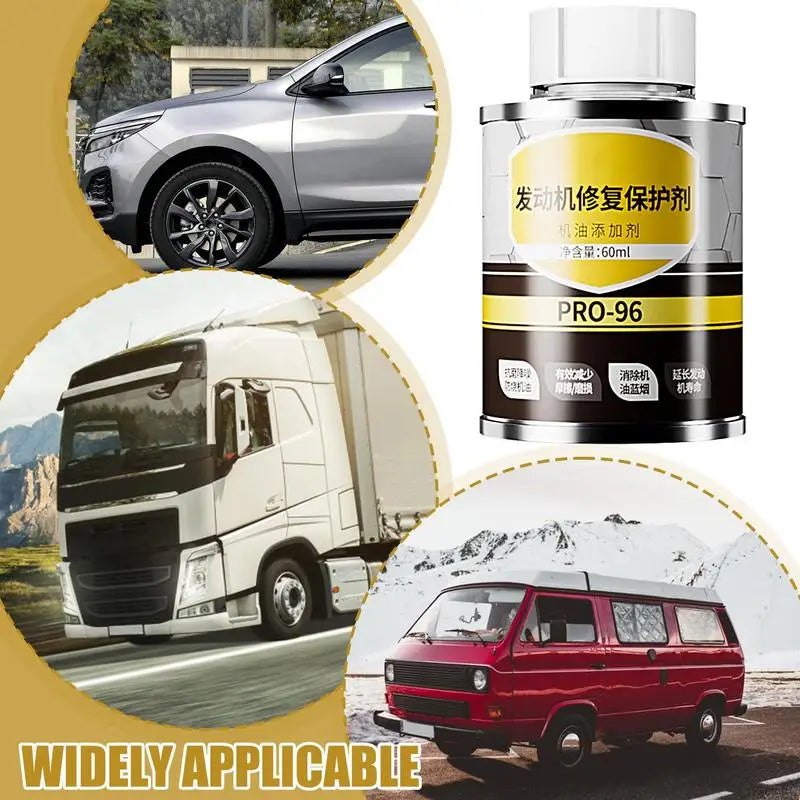 60ml Engine Protection Oil Anti Wear Protective Engine Oil Noise Reduction Repair Agent Additive Liquid automobile Supplies