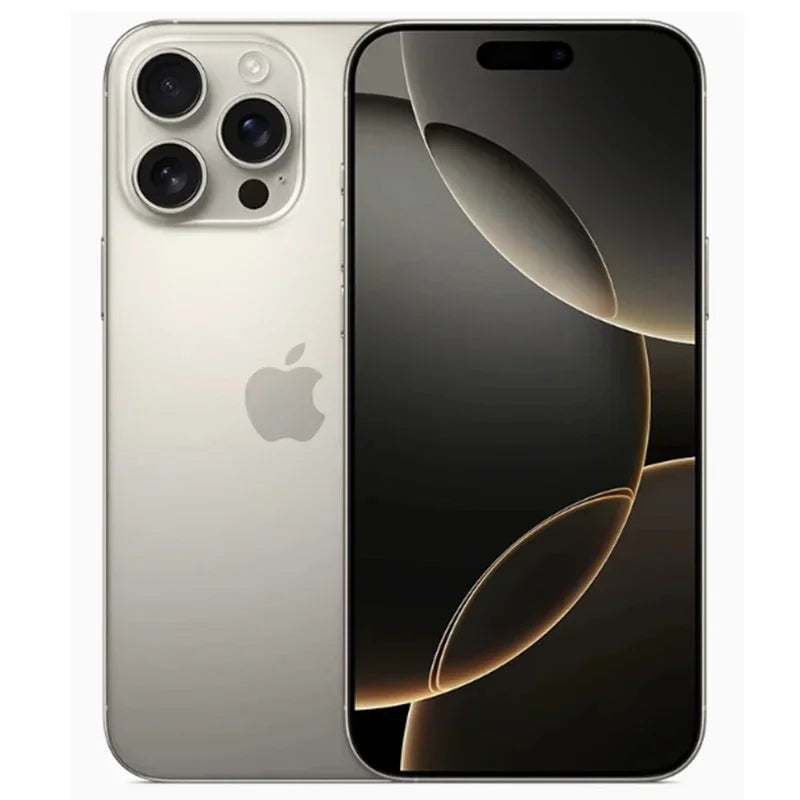 Apple iPhone 16 Pro 6.3" Dual SIM Card Cell Phone Retina XDR OLED Face ID A18Pro 128GB/256/512GB/1T Unlocked 5G Smartphone