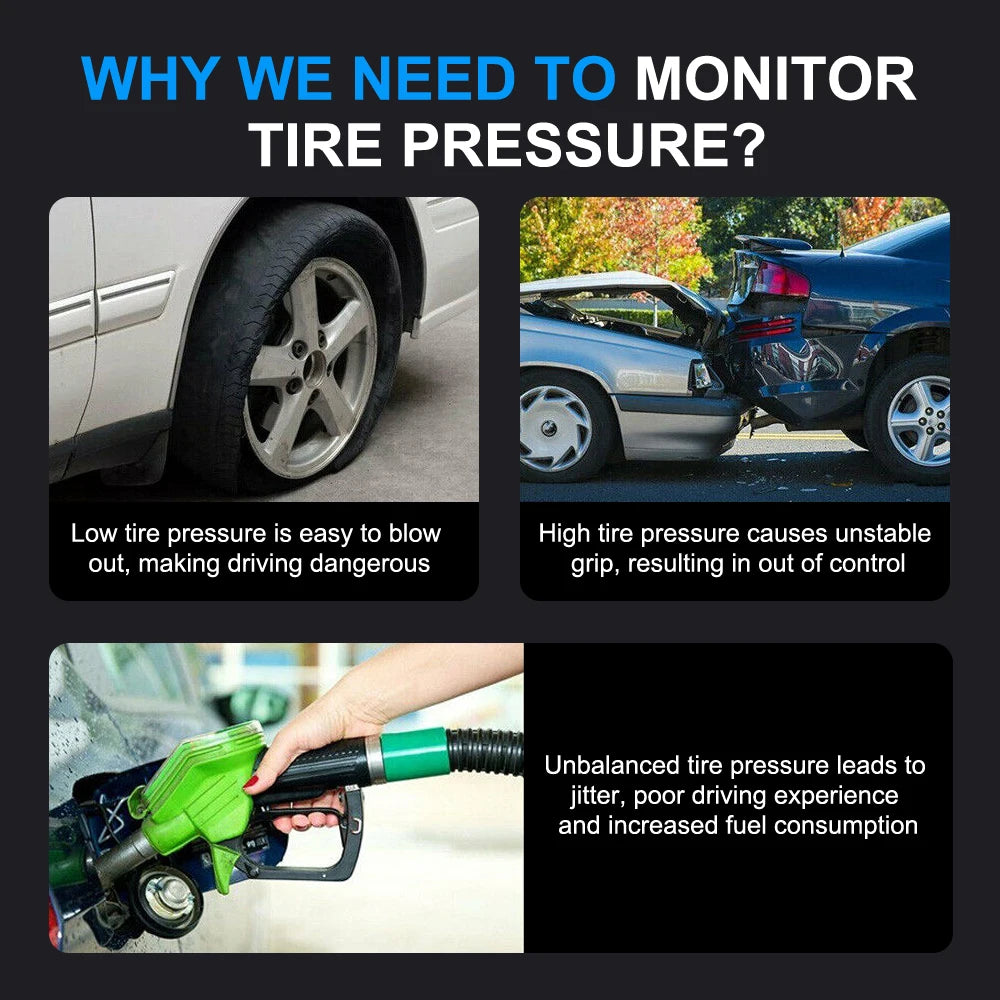 4PCS Tire Pressure Monitor Sensor 13598772 For For GMC Buick GM GM Chevy Automobiles Spare Parts